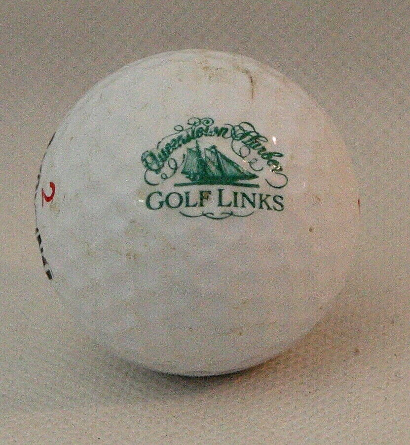 *Queenstown Harbor Golf Links Logo Golf Ball