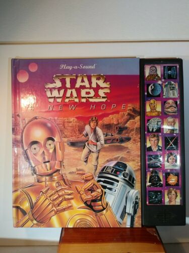 Vintage Star Wars Play-a-sound Book A New Hope 1997. Good Condition.