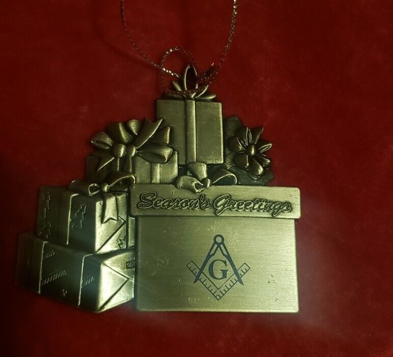 Mason Freemason Masonic Emblem Christmas Ornament