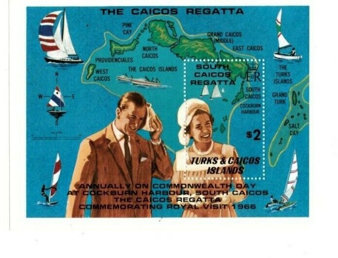 Turks and Caicos - 1980 - Regatta - Souvenir Sheet - MNH (Scott#467)