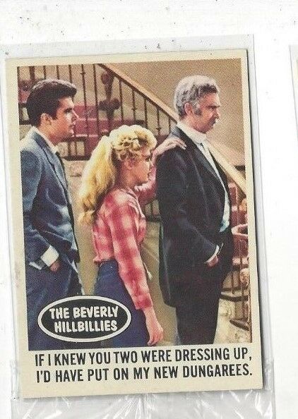 1963 Topps Beverly Hillbillies #34 If I Knew You Two Were Dressin... Nr.mt. - Mt