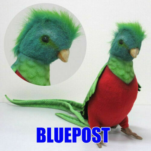 HANSA Stuffed Doll Plush Toy RESPLENDENT QUETZAL BH8143 Bird Animal Cute