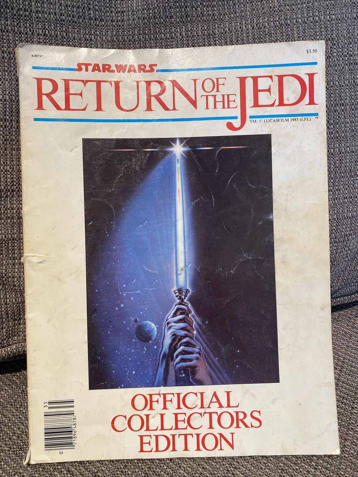 Original Vintage 1983 Star Wars Return Of The Jedi Official Collectors Edition