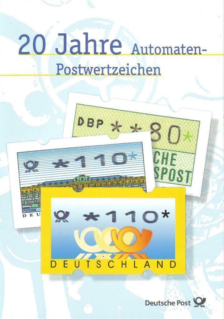 Germany: Atm Minr. 2 (4 Type) And Minr. 3, Eb 6/1999, Special Postmark