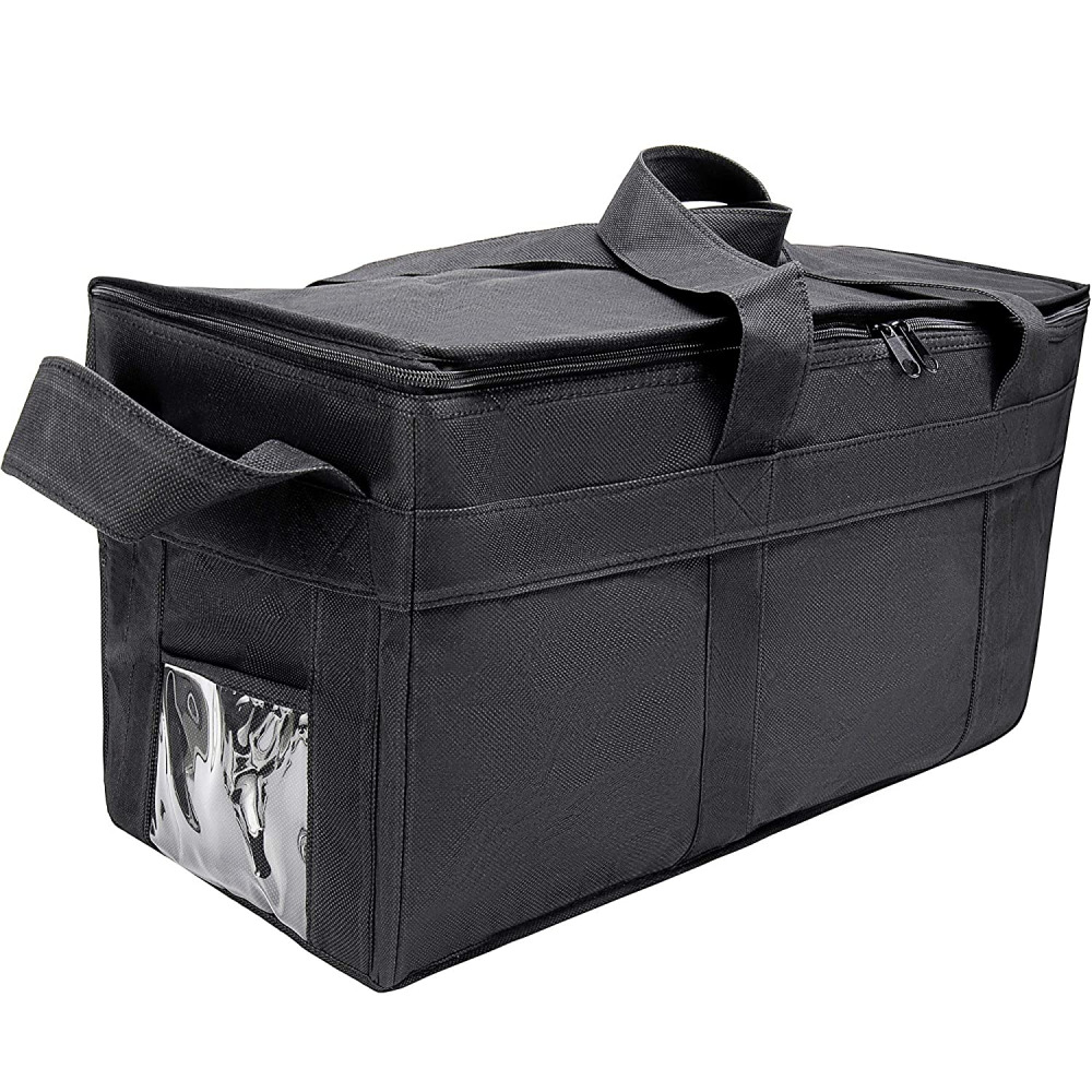 Insulated Delivery Grocery Bag Carrier, 22" X10" X10", Ideal For Uber Large