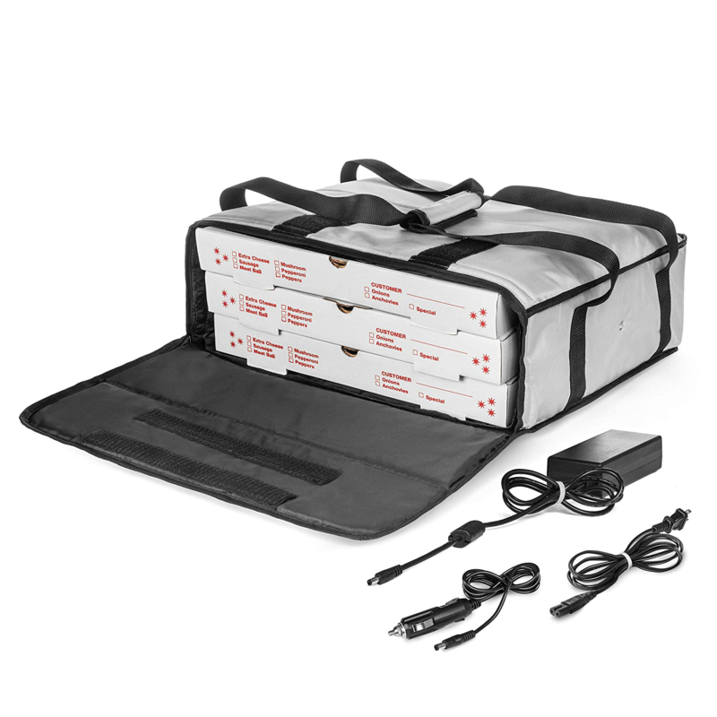 Homevative Electric Heated & Insulated Pizza & Food Delivery Bag. Home Outlet &