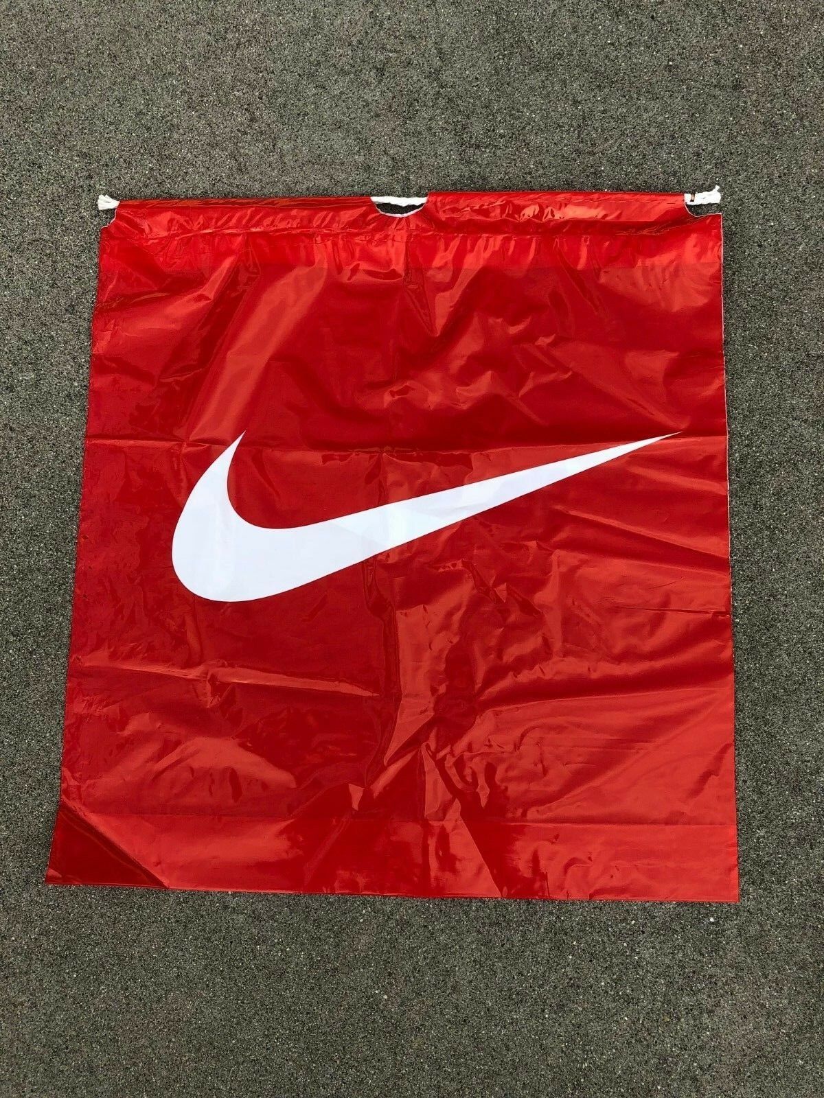 Nike Vintage Ad Poly Shopping Bags 20.5" X 18.5" Brand New Never Used