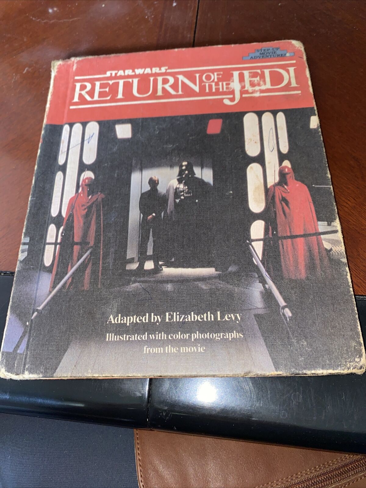 1983 Random House Star Wars Return Of The Jedi Step Up Movie Adventures Book