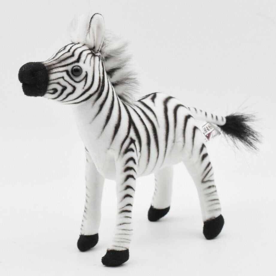 Hansa Stuffed Doll Zebra Plush Toy From Japan Bh2651