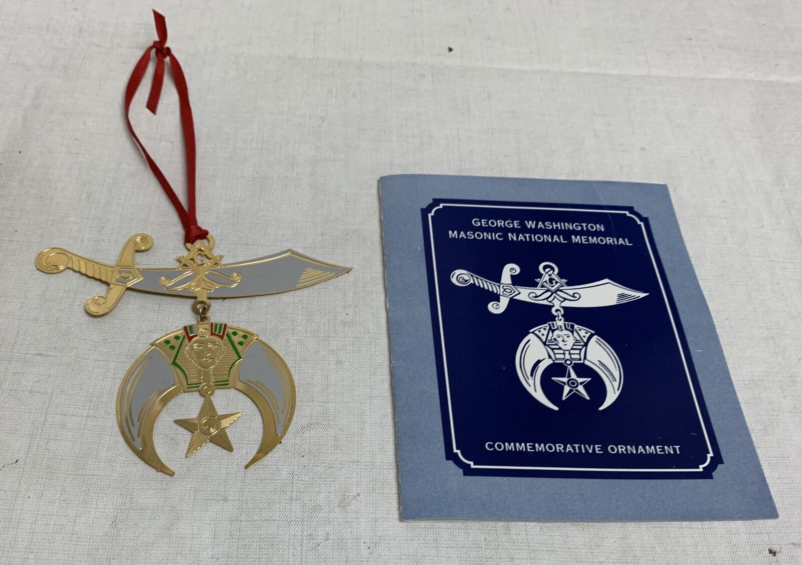 George Washington Masonic National Memorial Commemorative Ornament 1996