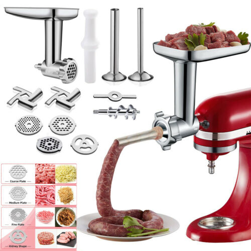 12pc Meat Grinder Attachment For Kitchenaid Stand Mixer, Food Grinder Attachment