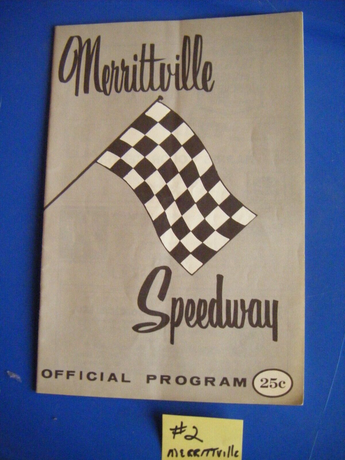 1964 Merrittville Speedway Program Stock Car Canada