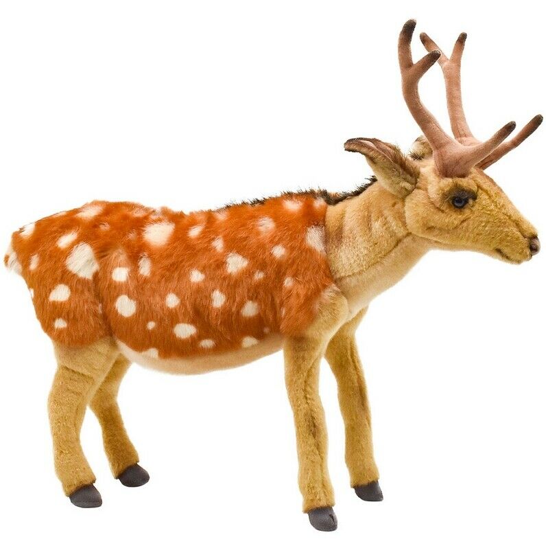 Hansa Stuffed  Japanese Deer Sika Deer Plush Toy From Japan Bh5723