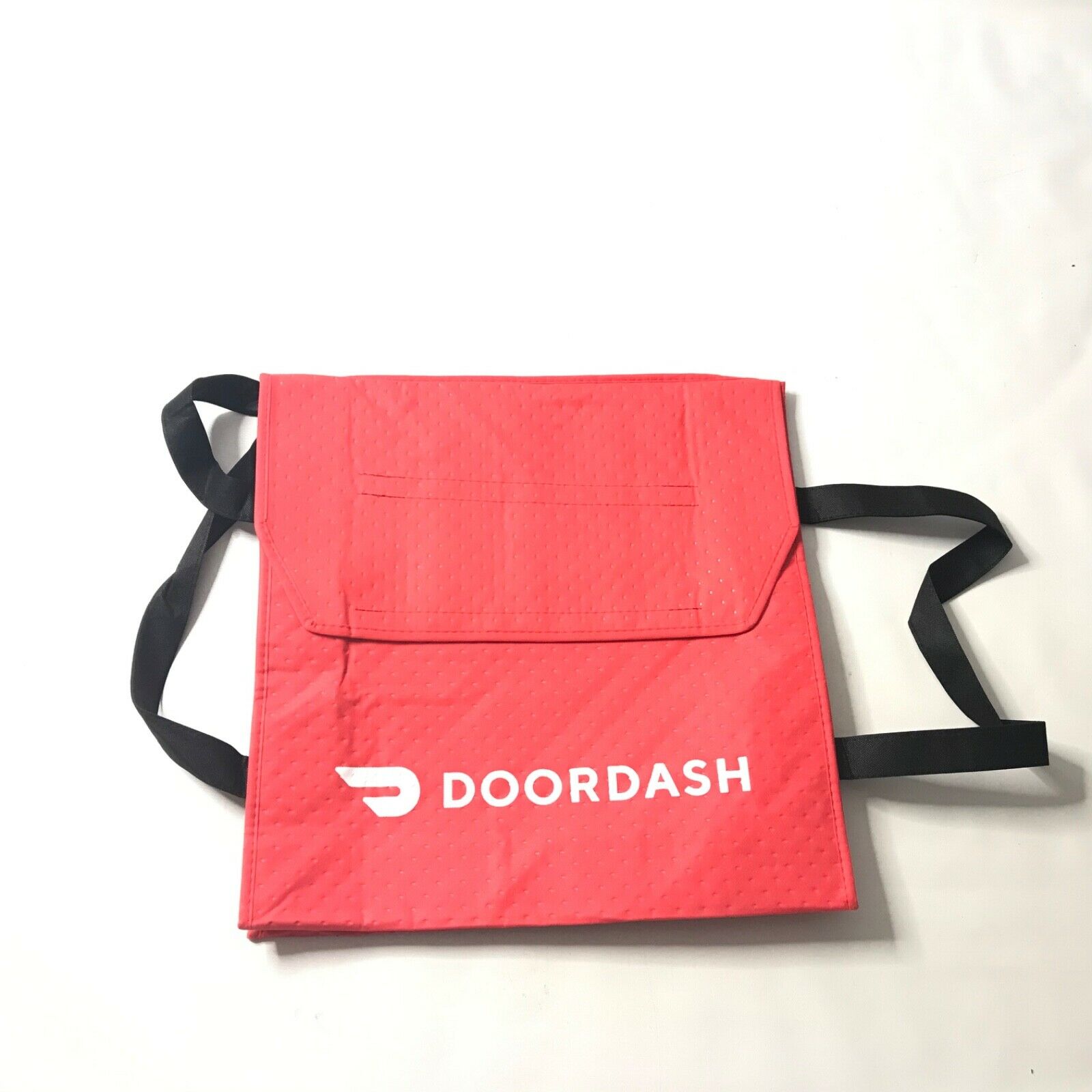 Doordash Food Delivery Insulated Red Thermal Tote Hot Bag Reusable Courier Gear
