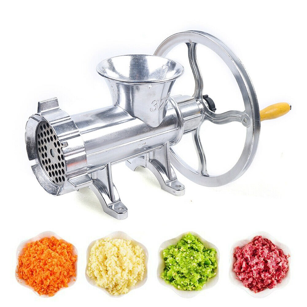 Meat Grinder Mincer Stuffer Hand Manual Sausage Filler Maker Machine Commercial