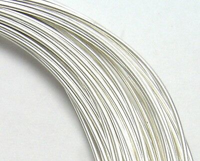 1 oz STERLING SILVER Round Wire, HH or DS, Choose Gauge