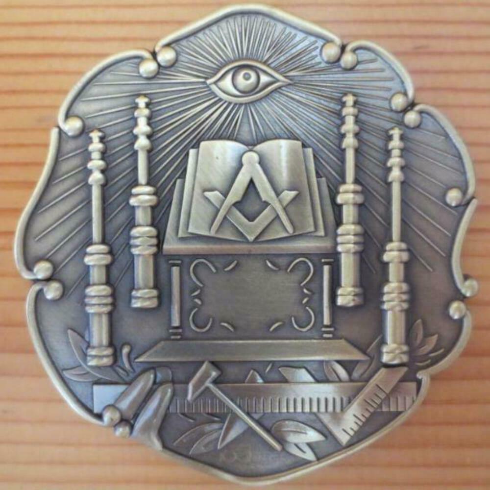 Ancient Temple 3D Car Emblem