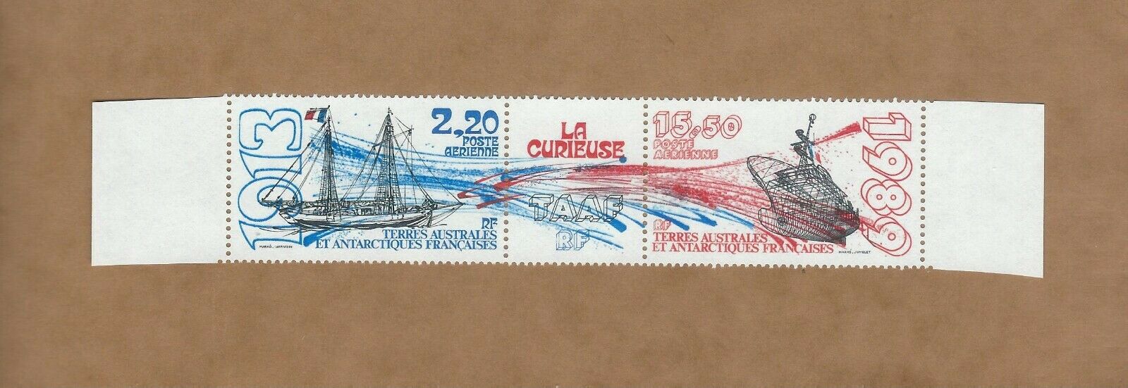 French Southern And Antarctic  C104-c105 (ships)   Mnh