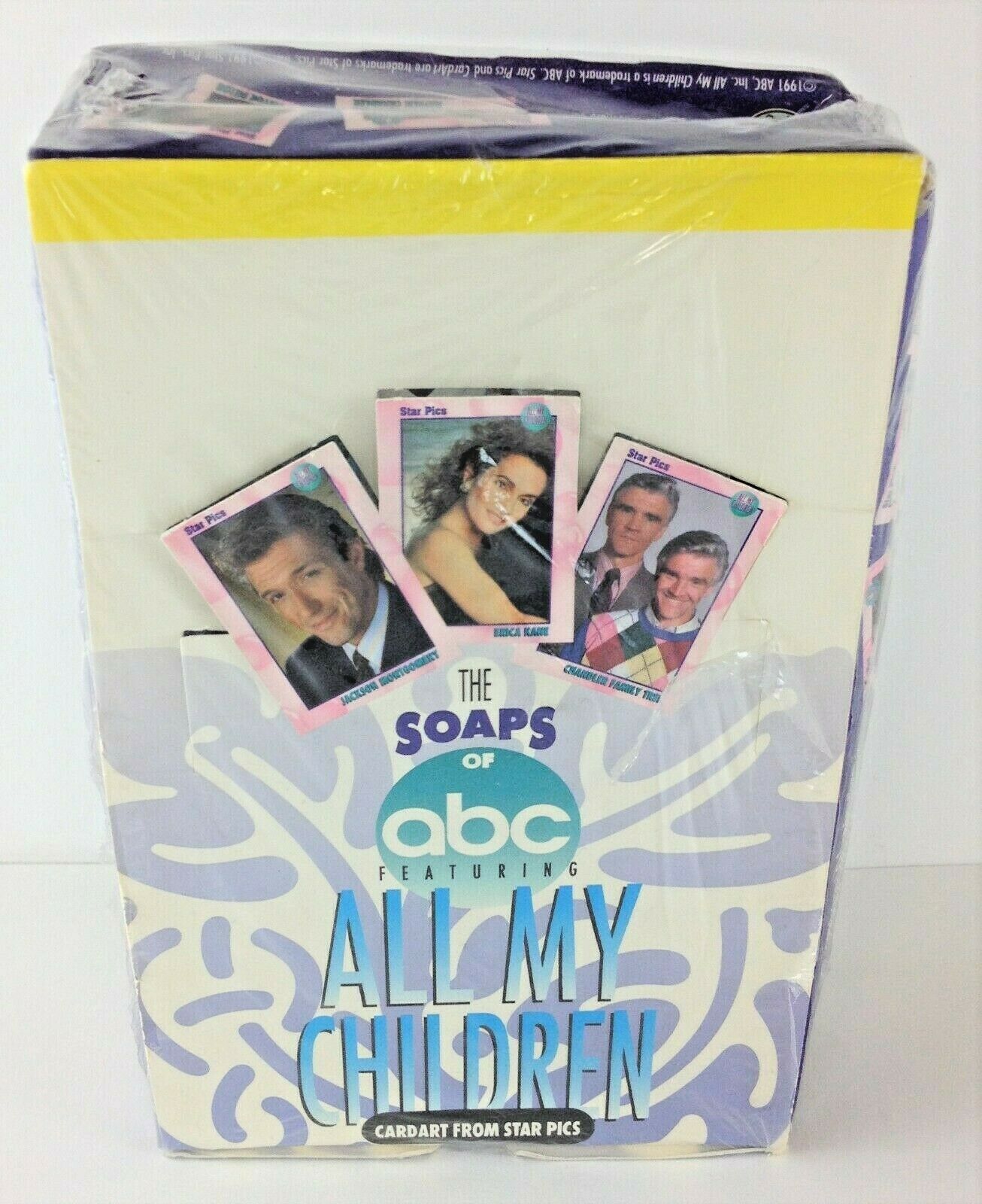 The Soaps of ABC Featuring All My Children Cardart From Star Pics - 36 Packs