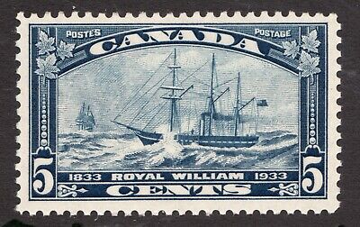 Sc# 204 - Canada - 1933 - 5 Cent - Steamship - Mnh -  Superfleas - Cv$32