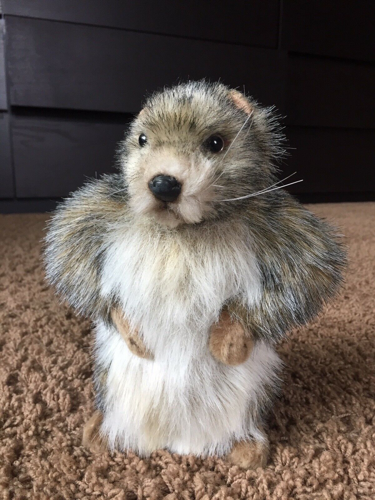 Hansa Stuffed Animal, Marmot/groundhog Baby, 8.5"height.